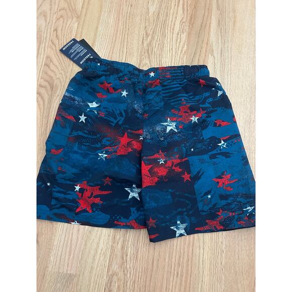 Under Armour Freedom Red/White/Blue Patriotic Swim Trunks Youth Medium NWT - Picture 4 of 6